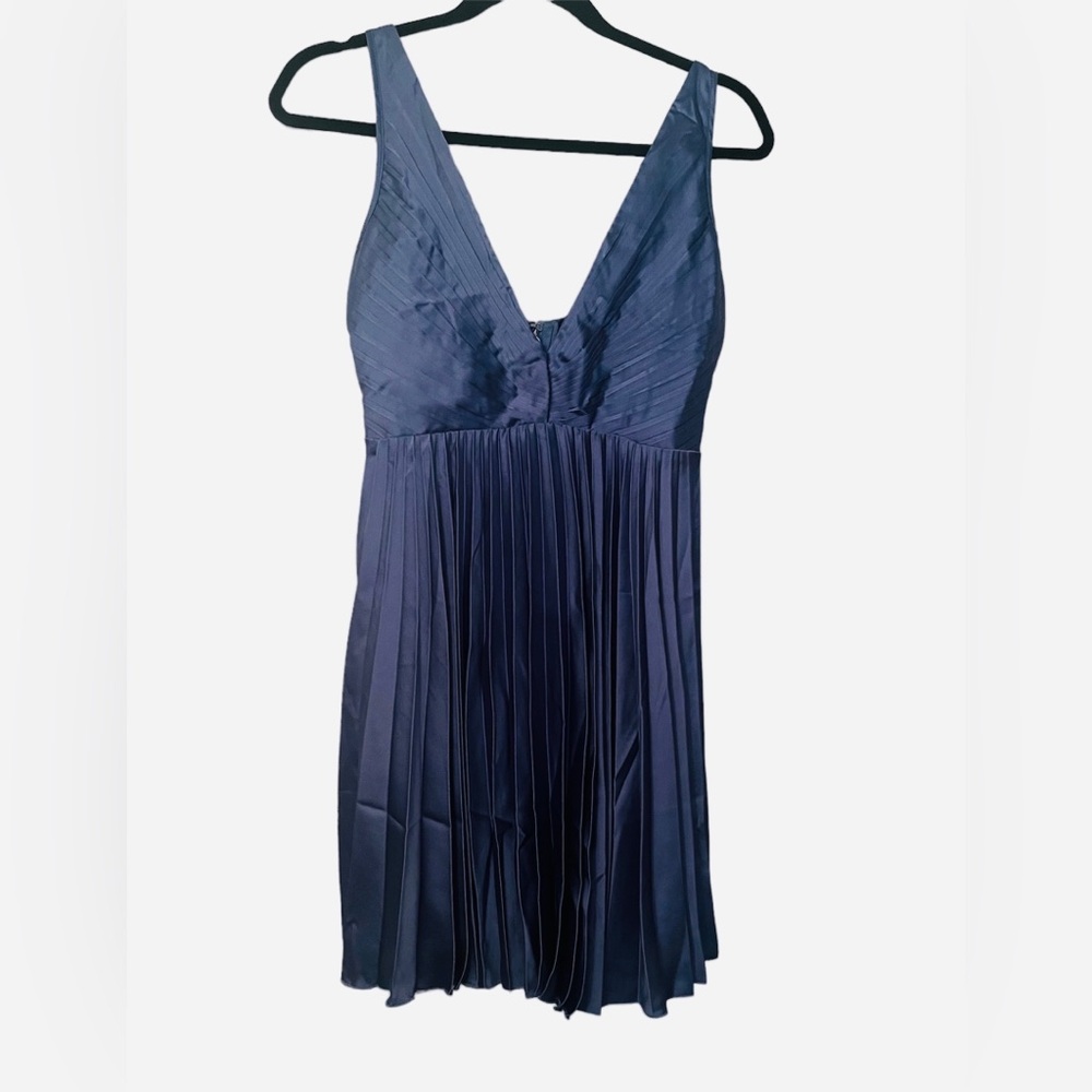 A&F Giselle Pleated Mini Dress - Picture 2 of 8
